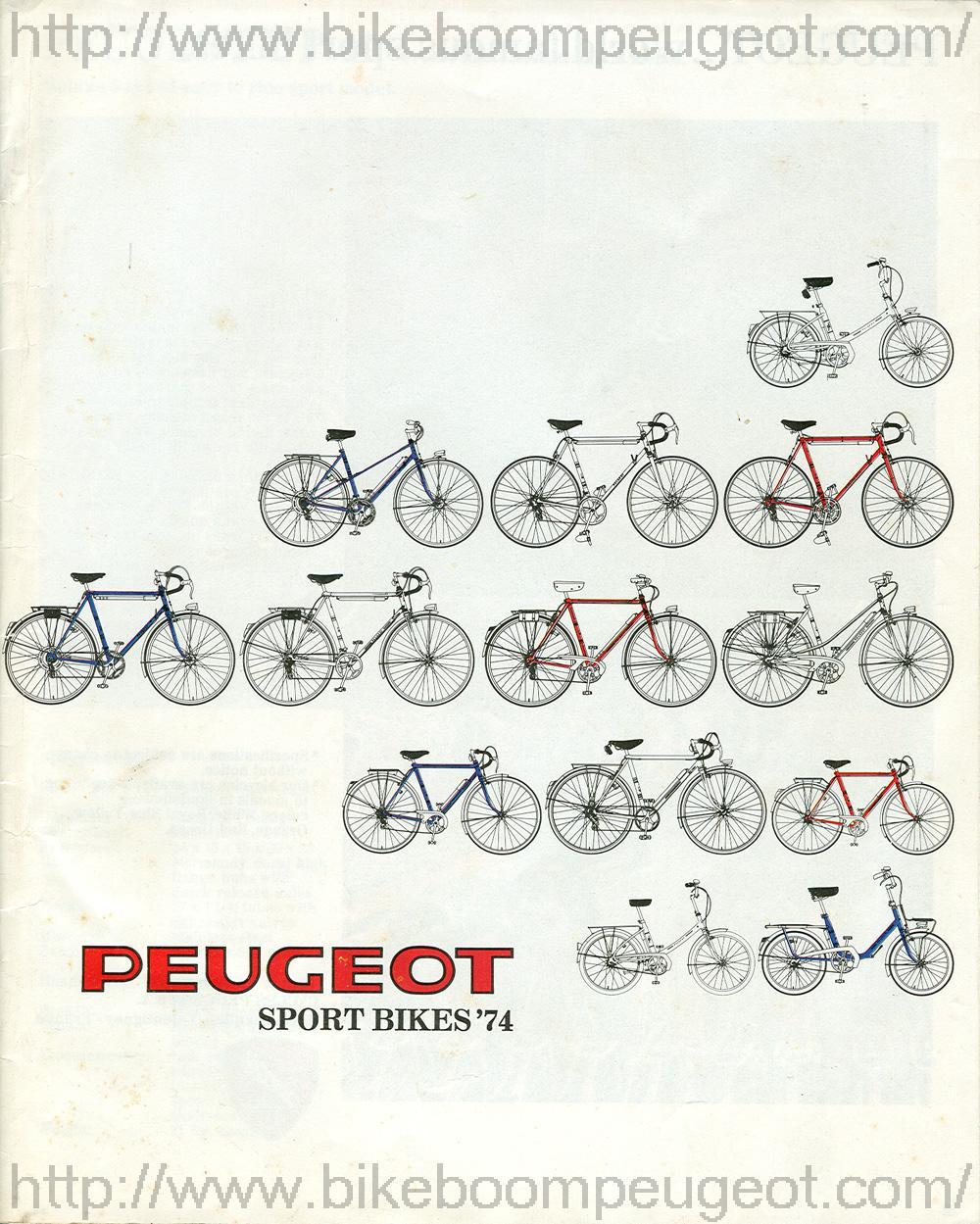 Peugeot 1974 USA Brochure